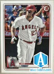 2020 BOWMAN Paper #1 MIKE TROUT LOS ANGELES ANGELS